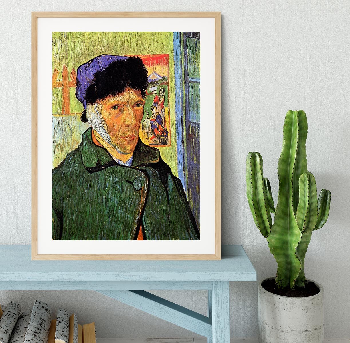 Self-Portrait 11 by Van Gogh Framed Print - Canvas Art Rocks - 3