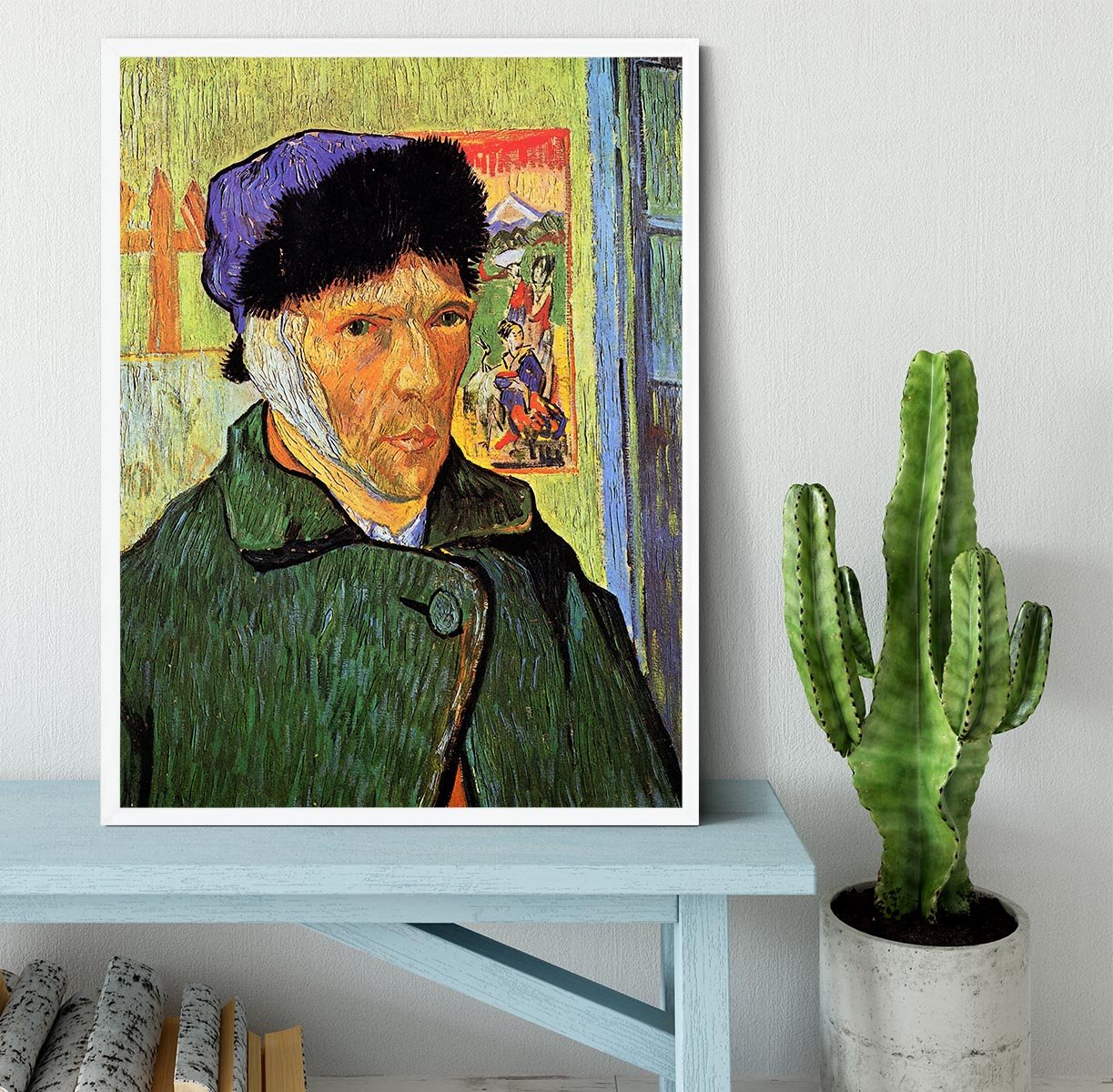 Self-Portrait 11 by Van Gogh Framed Print - Canvas Art Rocks -6