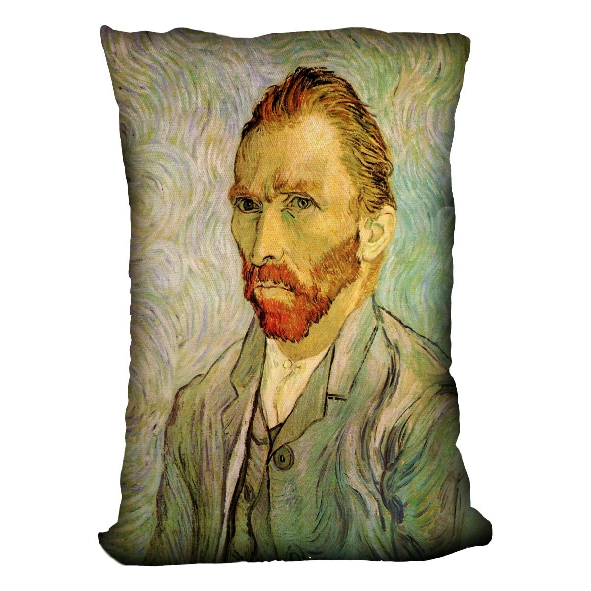 Self-Portrait 2 by Van Gogh Throw Pillow