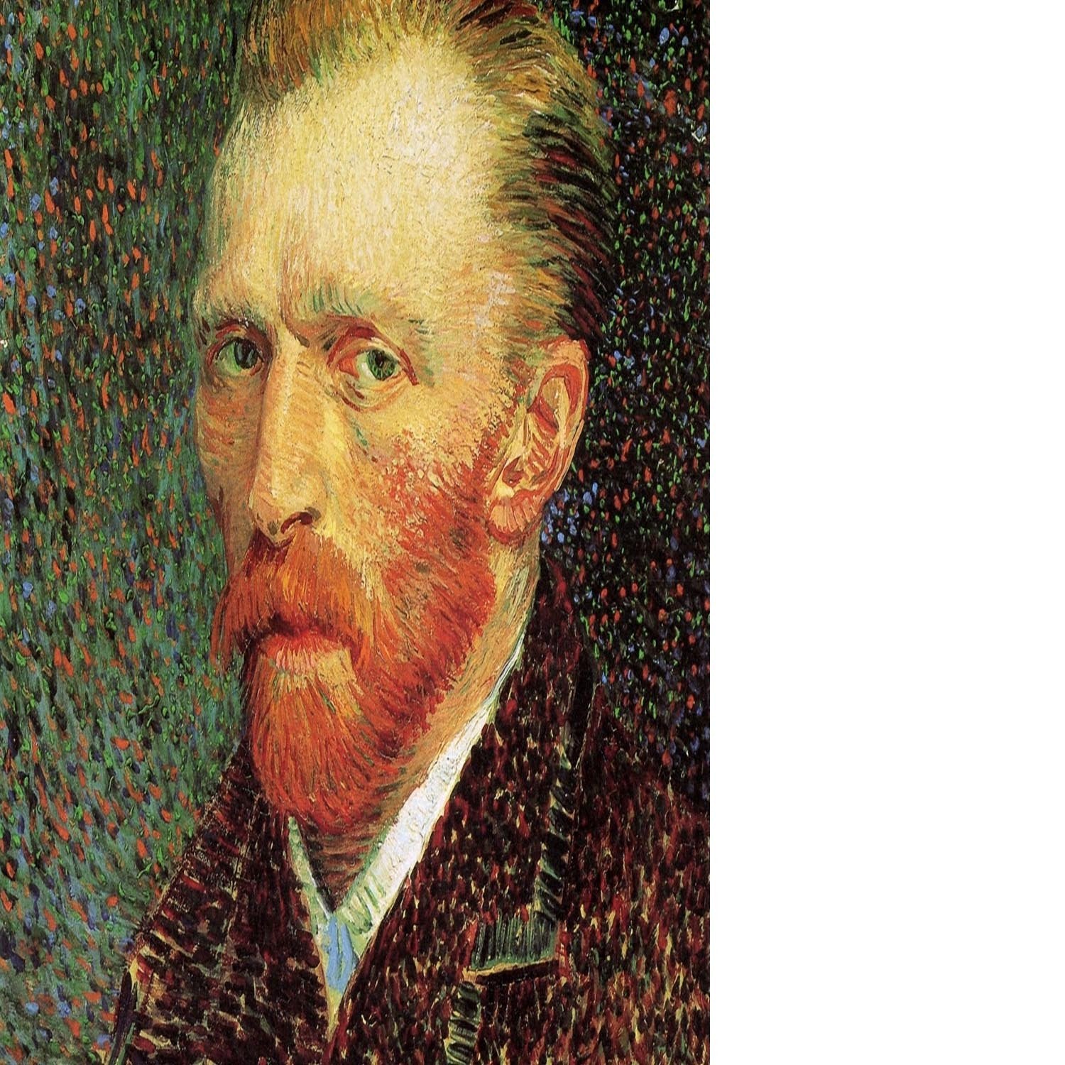 Self-Portrait 3 by Van Gogh Floating Framed Canvas