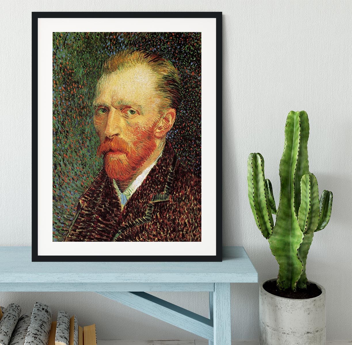 Self-Portrait 3 by Van Gogh Framed Print - Canvas Art Rocks - 1