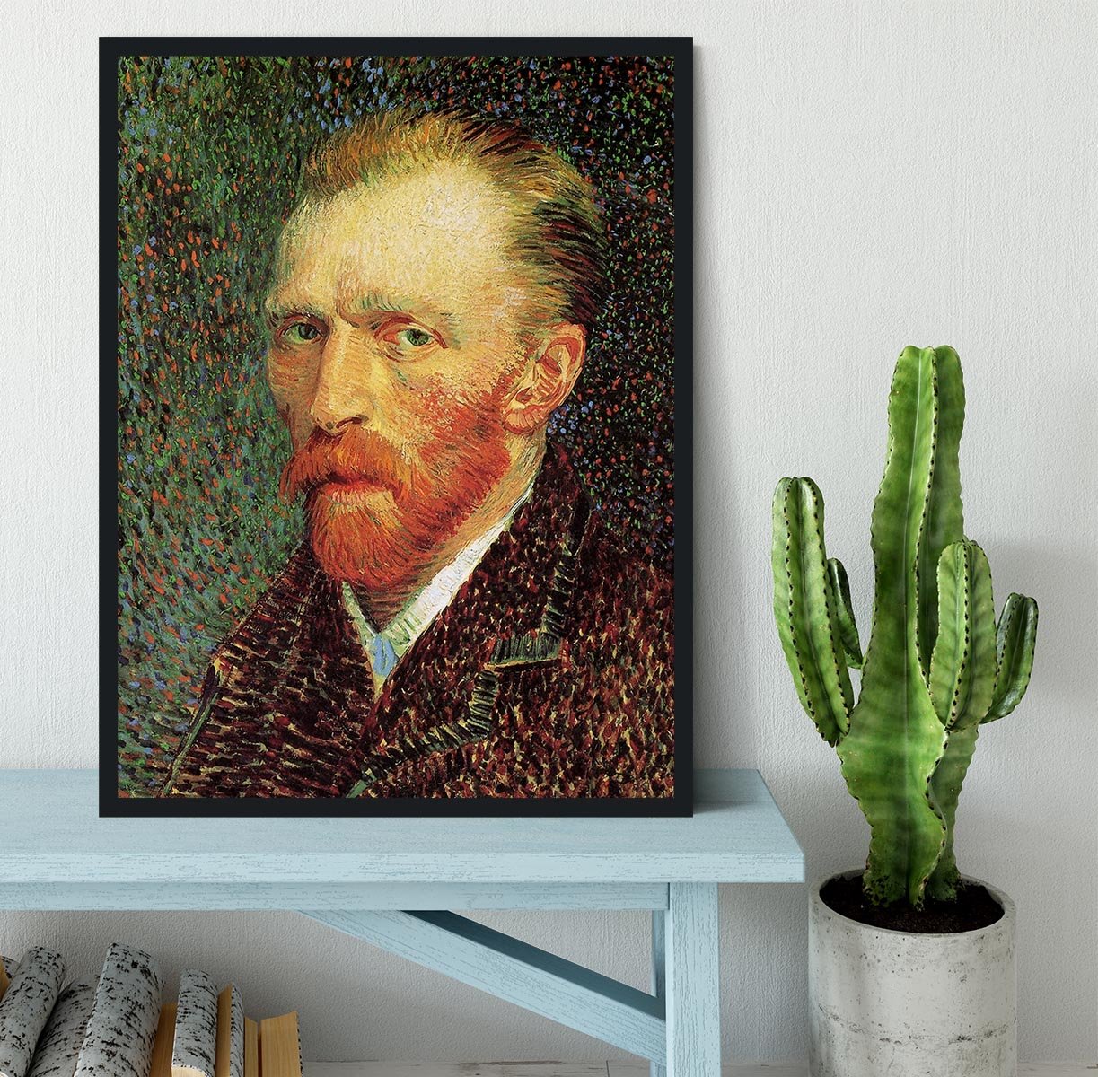 Self-Portrait 3 by Van Gogh Framed Print - Canvas Art Rocks - 2