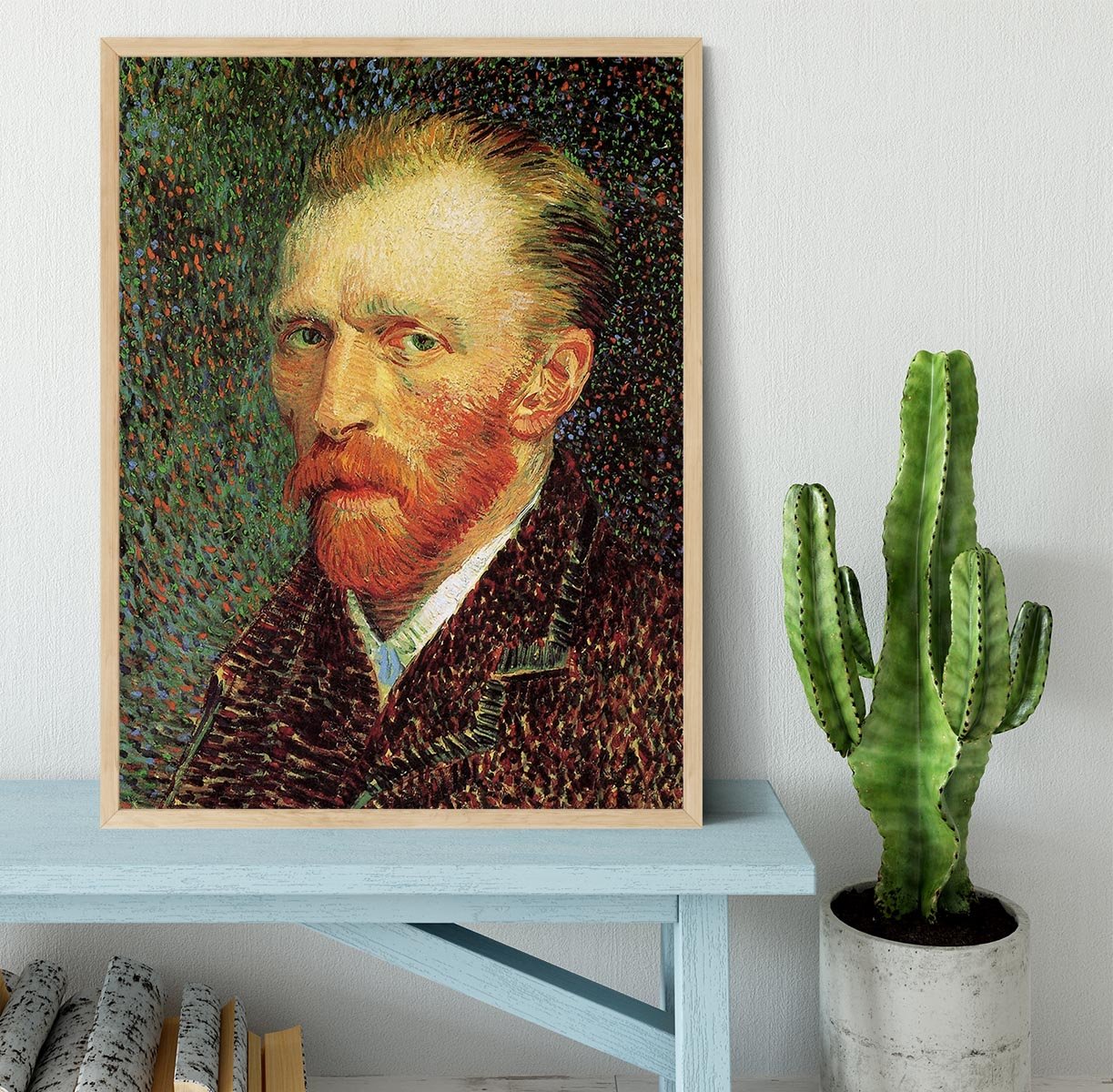 Self-Portrait 3 by Van Gogh Framed Print - Canvas Art Rocks - 4