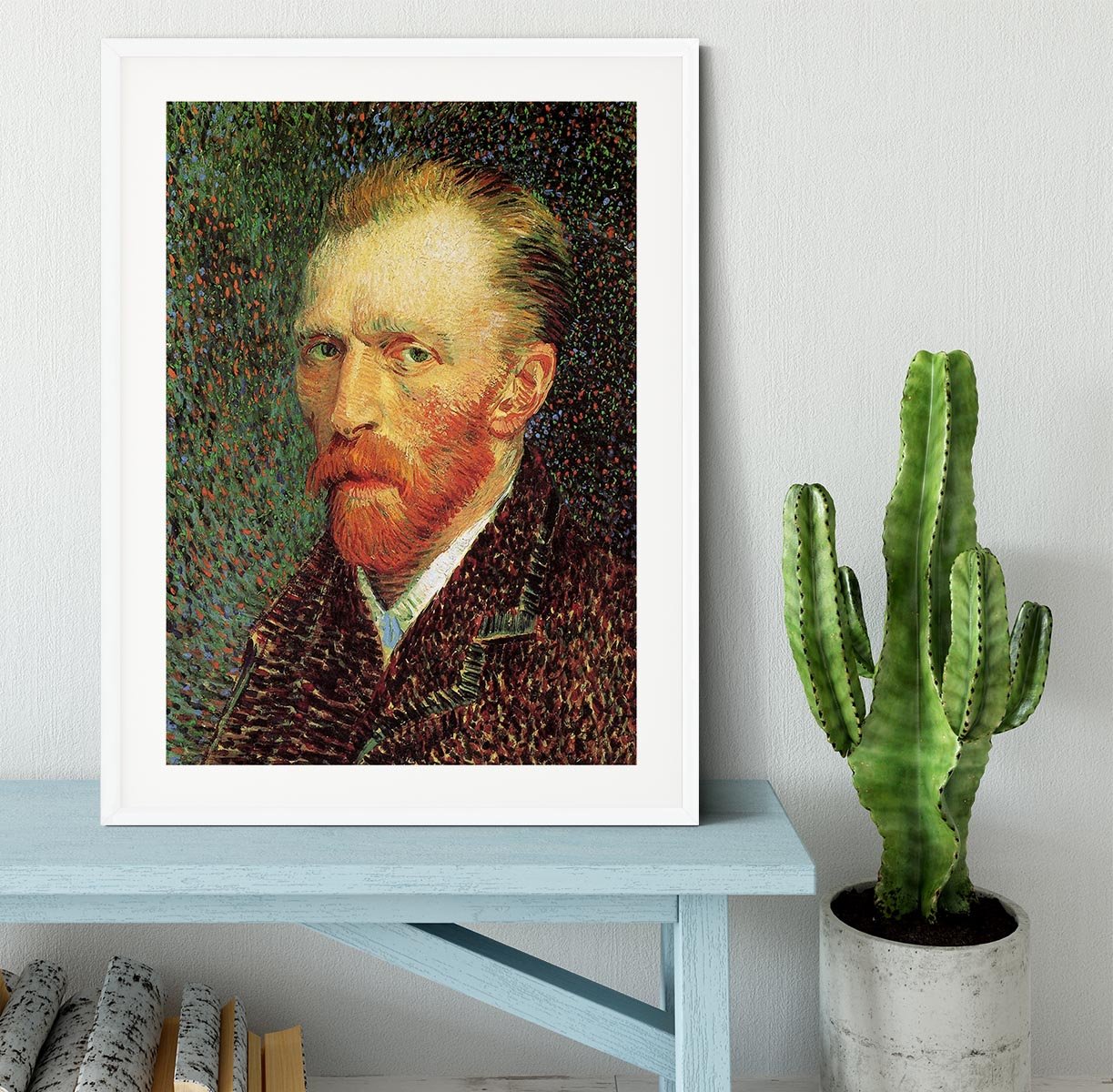 Self-Portrait 3 by Van Gogh Framed Print - Canvas Art Rocks - 5