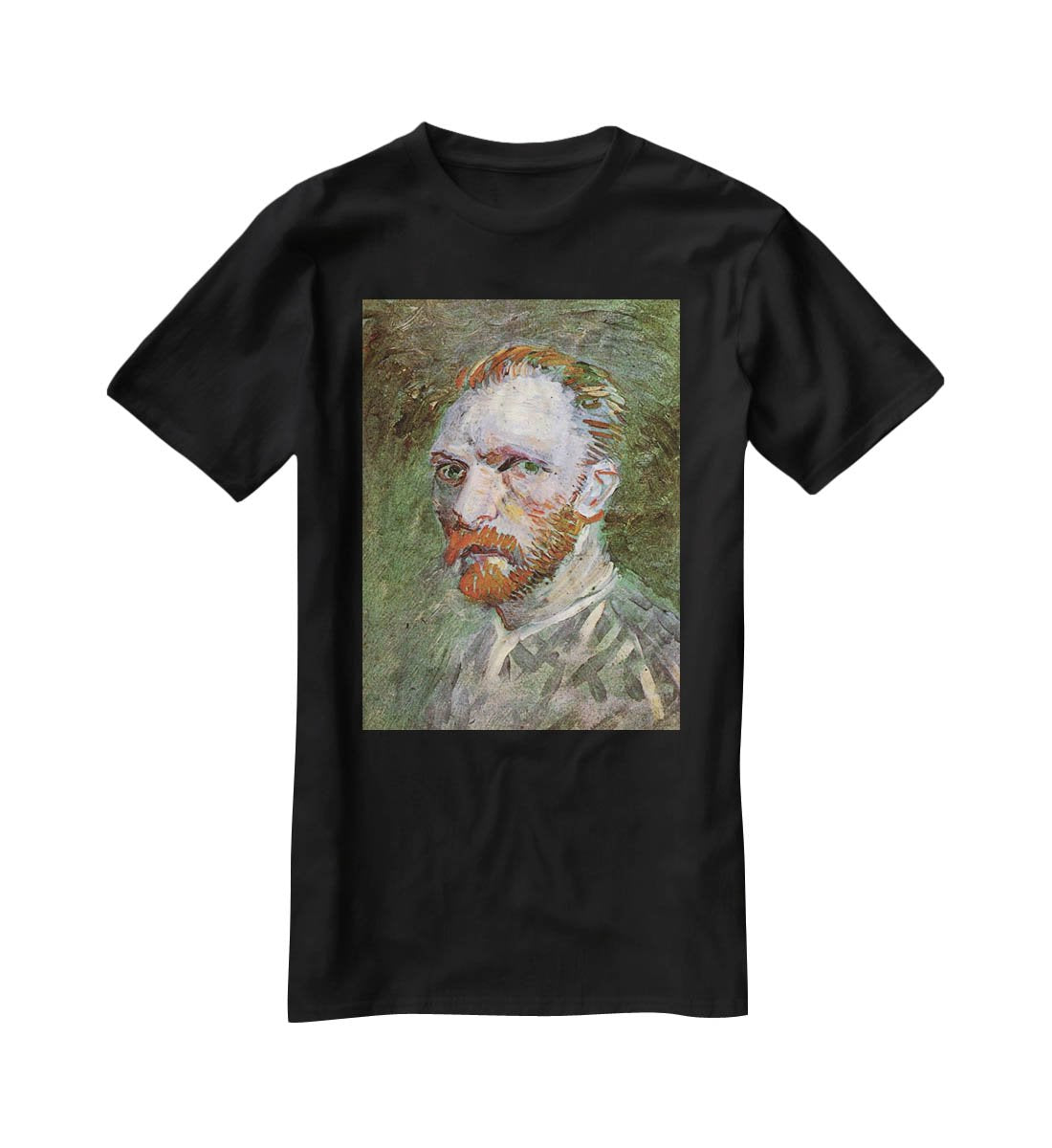 Self-Portrait 4 by Van Gogh T-Shirt - Canvas Art Rocks - 1