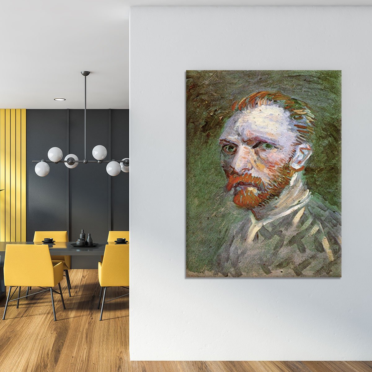 Self-Portrait 4 by Van Gogh Canvas Print or Poster