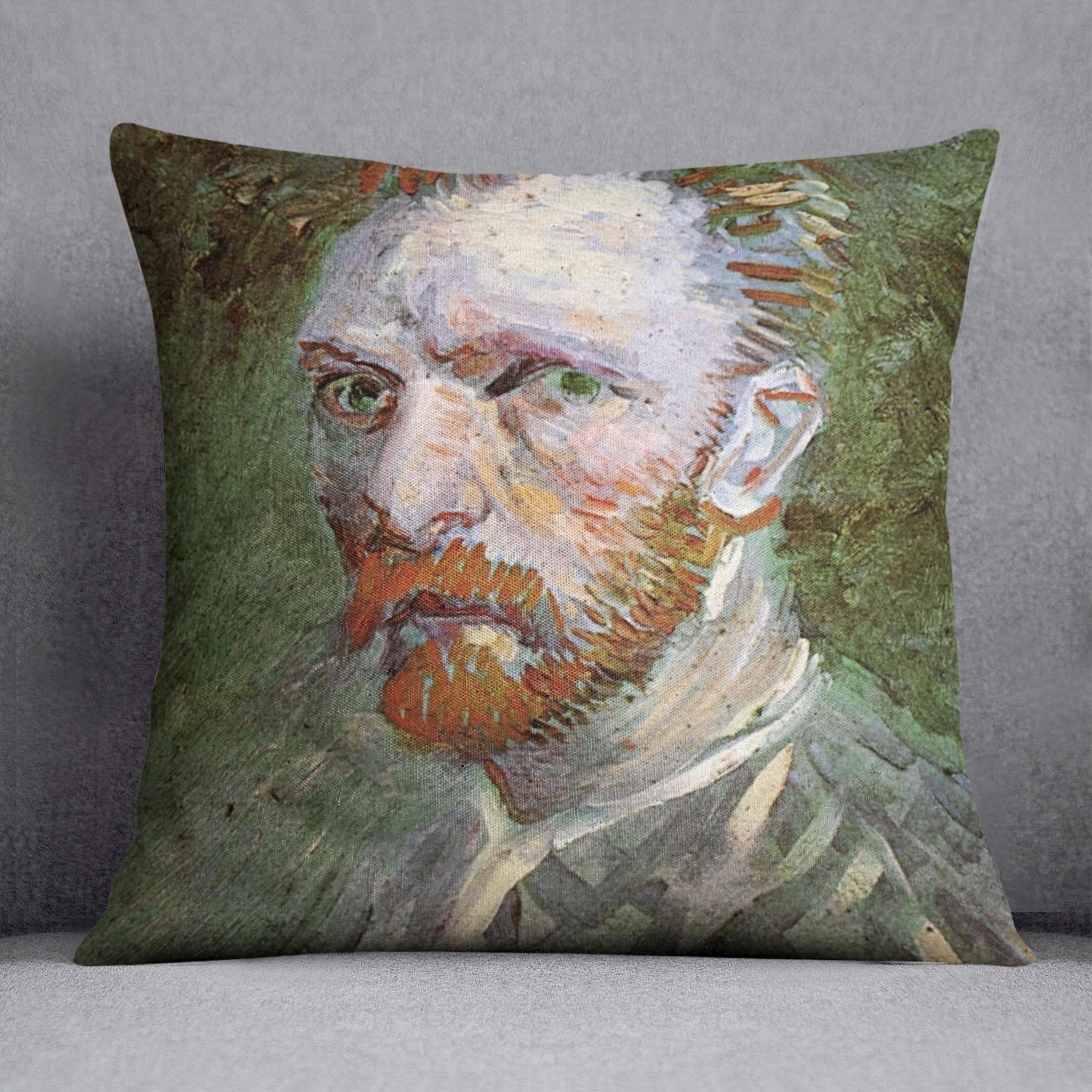Self-Portrait 4 by Van Gogh Throw Pillow