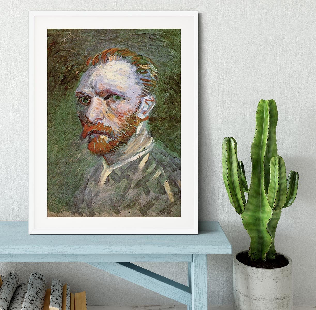 Self-Portrait 4 by Van Gogh Framed Print - Canvas Art Rocks - 5