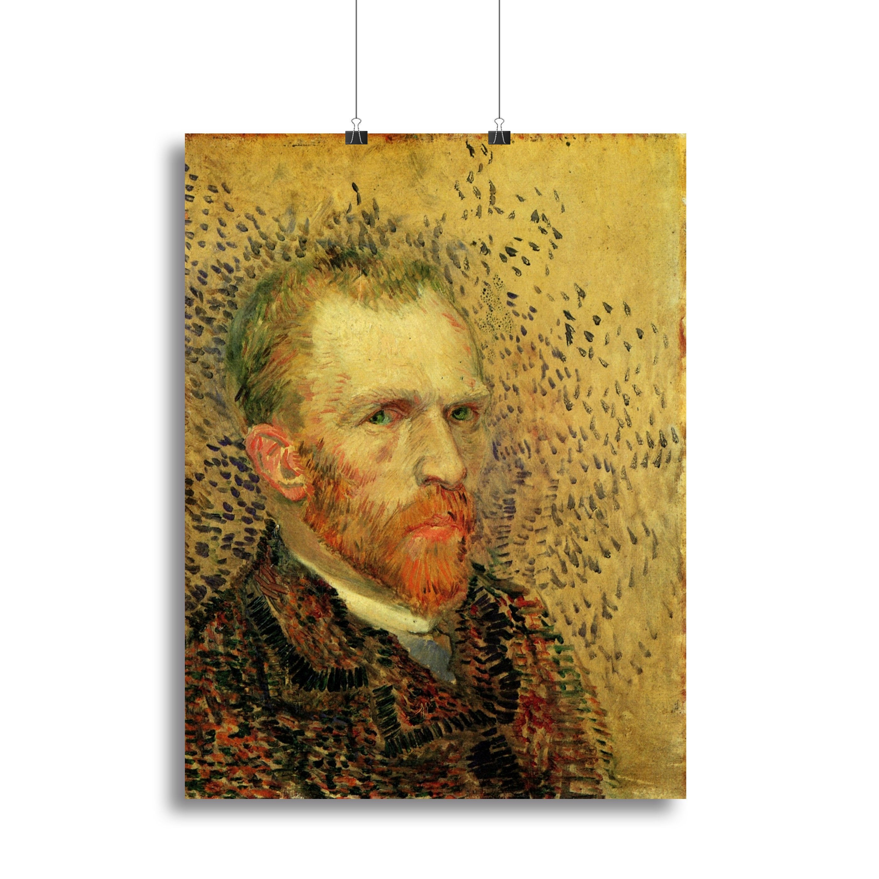 Self-Portrait 5 by Van Gogh Canvas Print or Poster