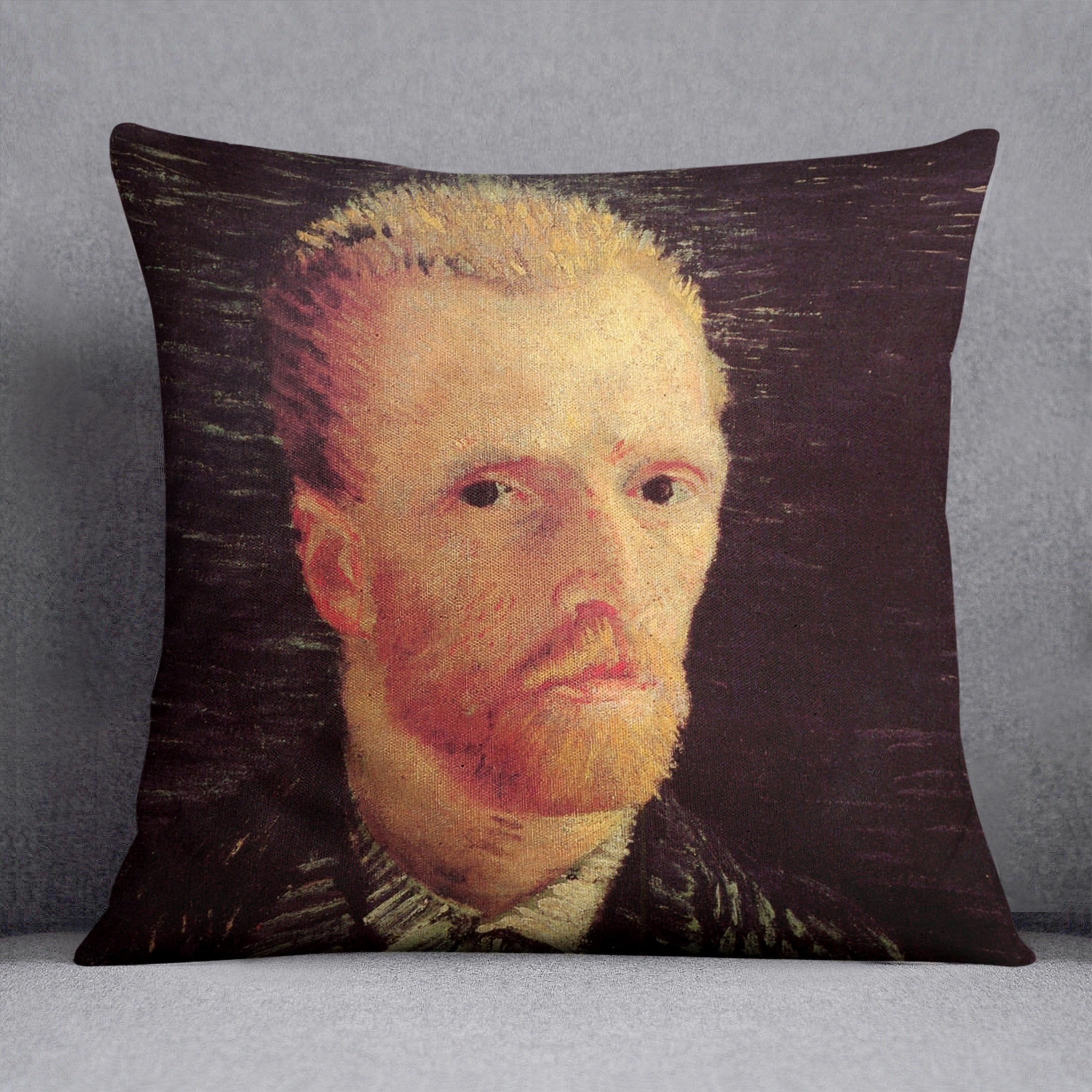 Self-Portrait 6 by Van Gogh Throw Pillow