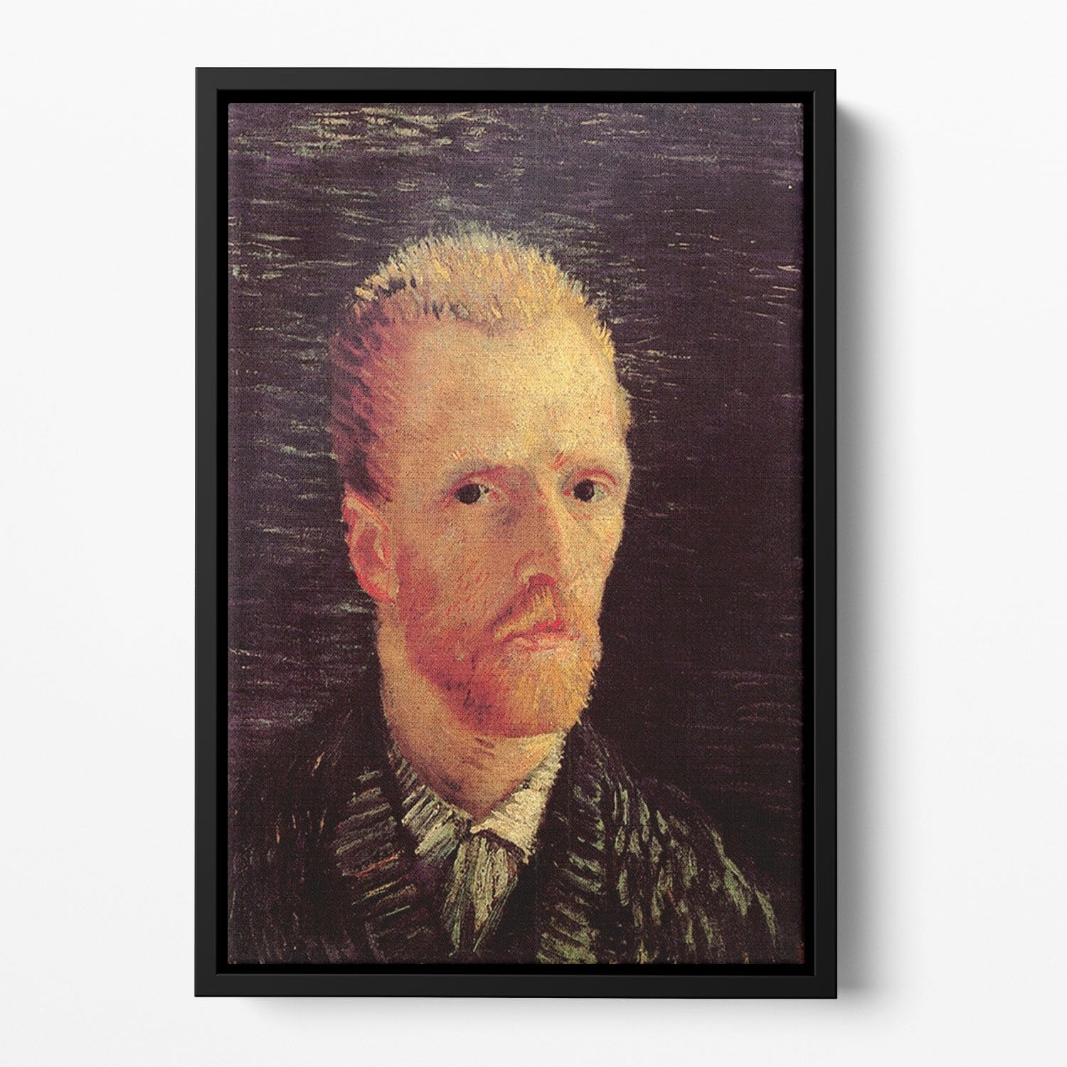 Self-Portrait 6 by Van Gogh Floating Framed Canvas
