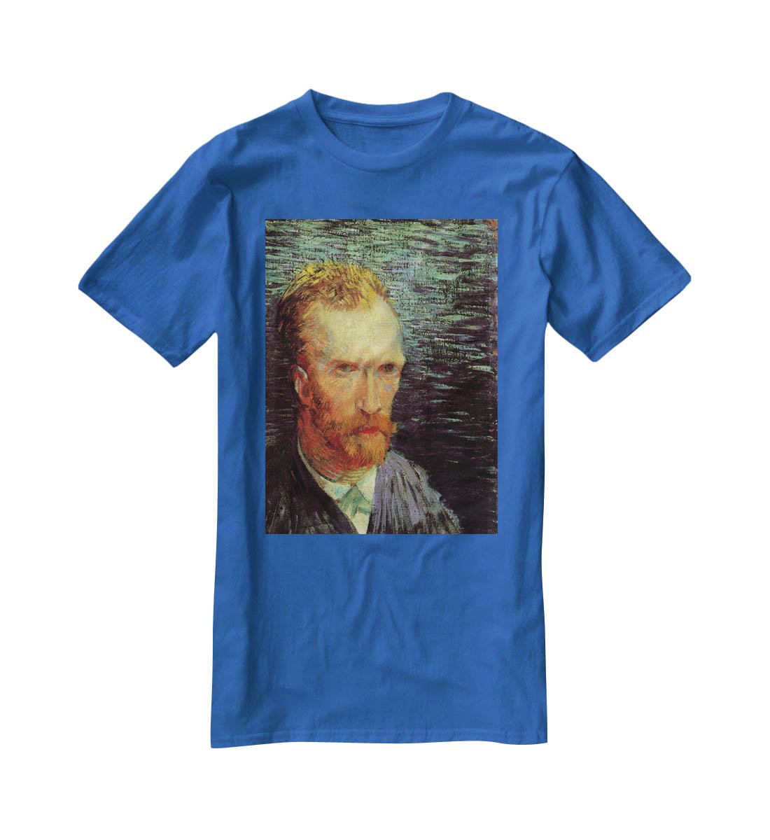 Self-Portrait 7 by Van Gogh T-Shirt - Canvas Art Rocks - 2