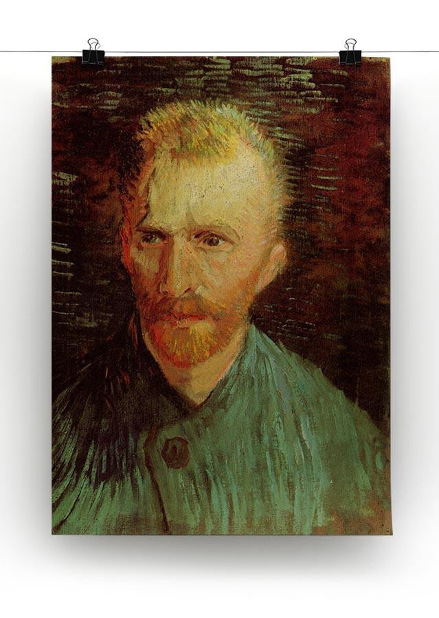 Self-Portrait 8 by Van Gogh Canvas Print & Poster - Canvas Art Rocks - 2