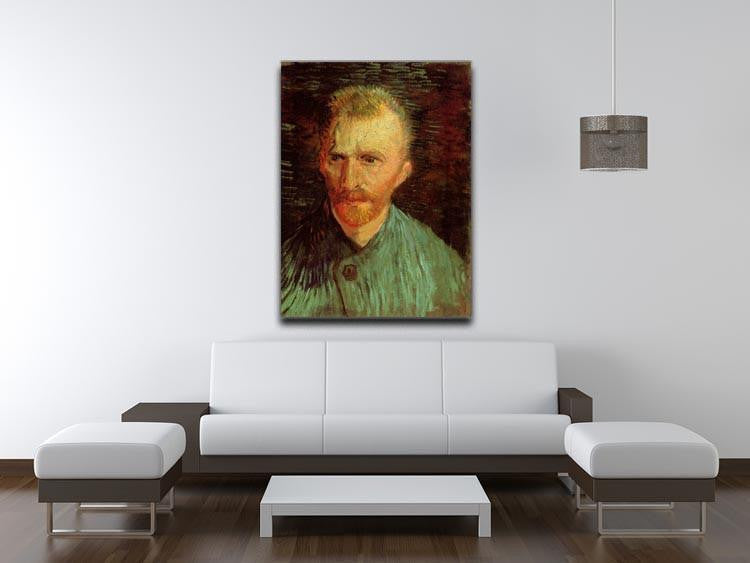 Self-Portrait 8 by Van Gogh Canvas Print & Poster - Canvas Art Rocks - 4
