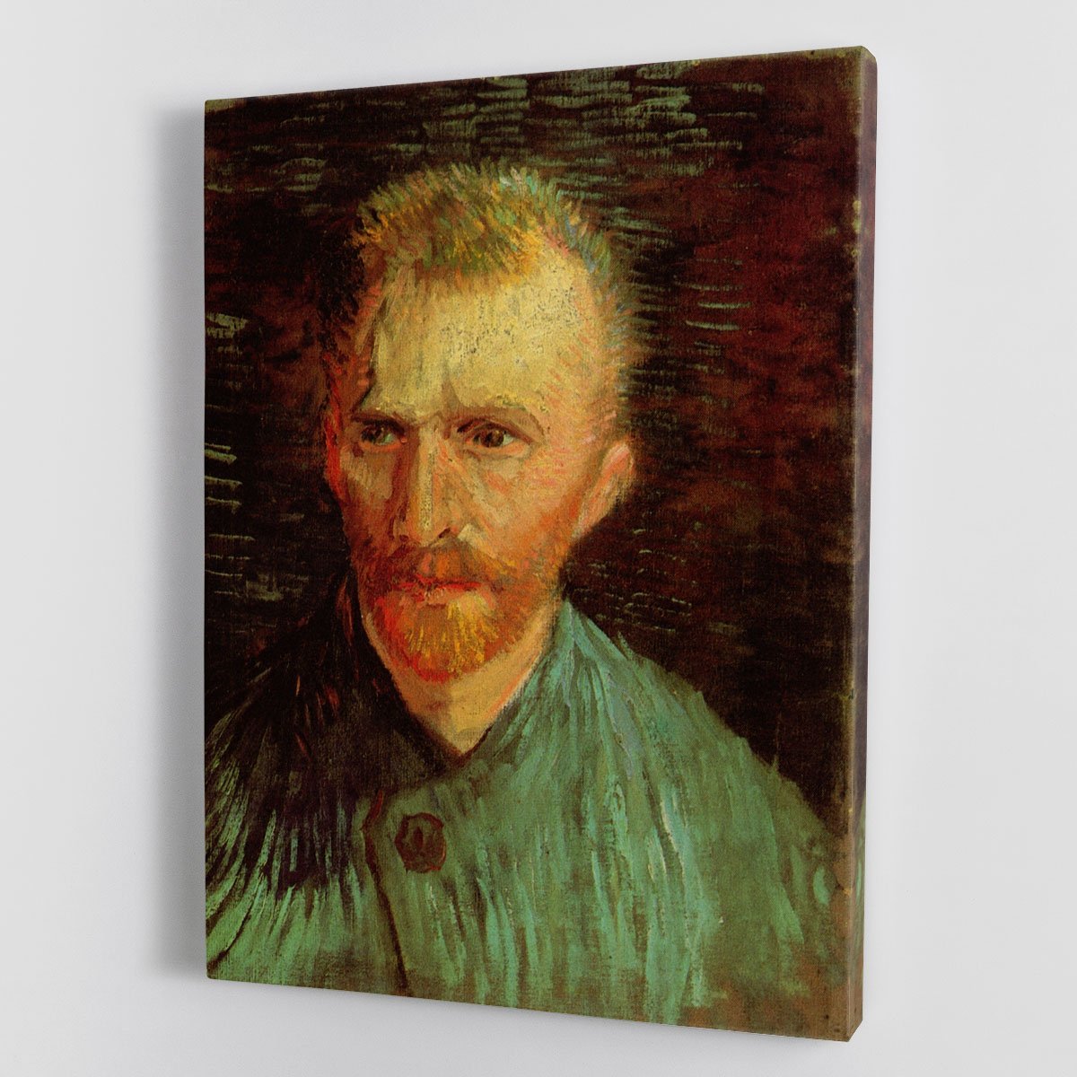 Self-Portrait 8 by Van Gogh Canvas Print or Poster