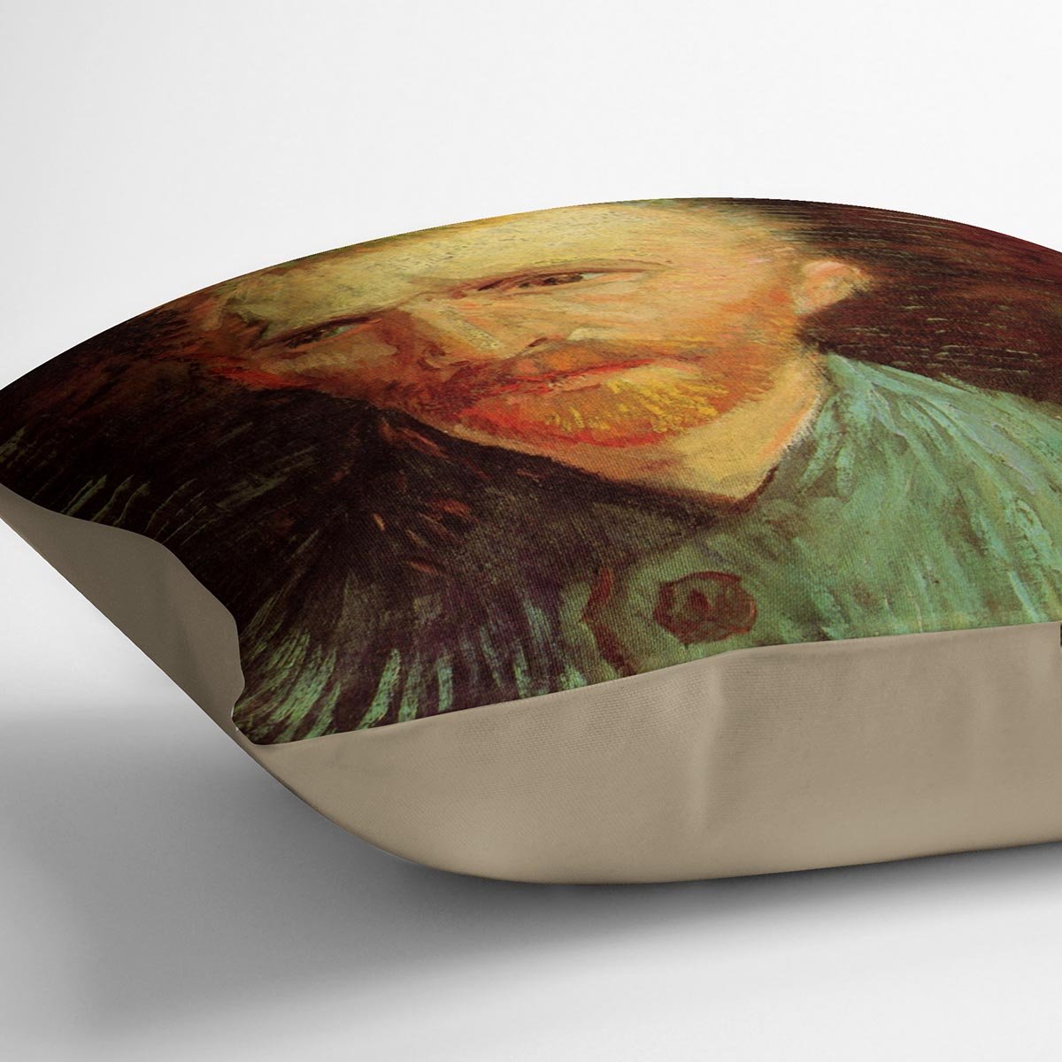 Self-Portrait 8 by Van Gogh Throw Pillow