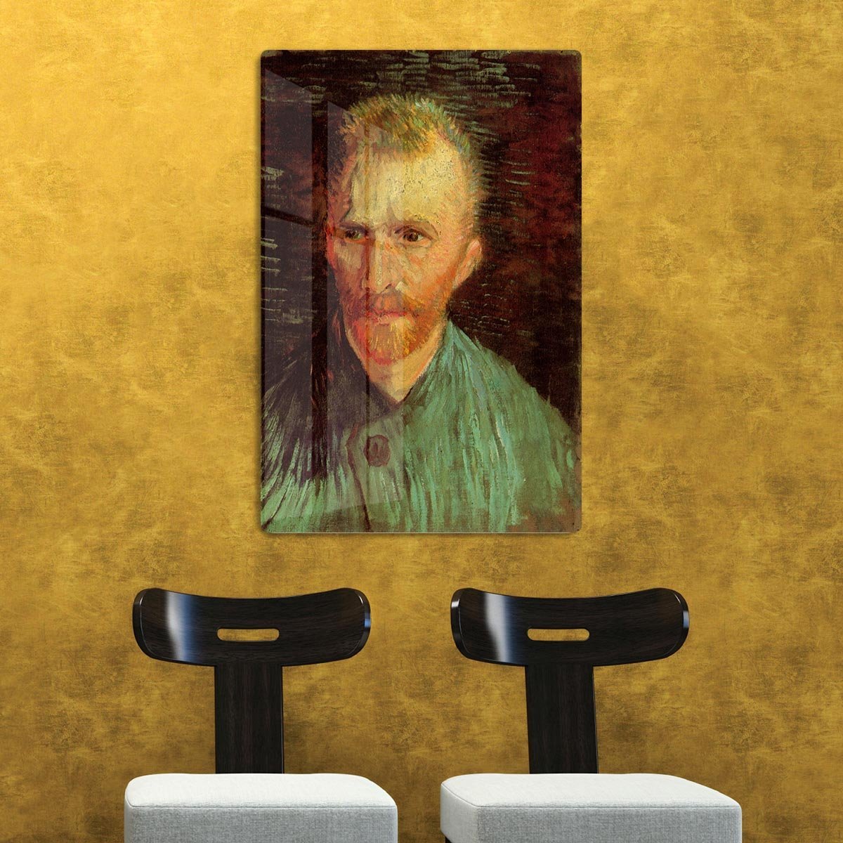Self-Portrait 8 by Van Gogh HD Metal Print