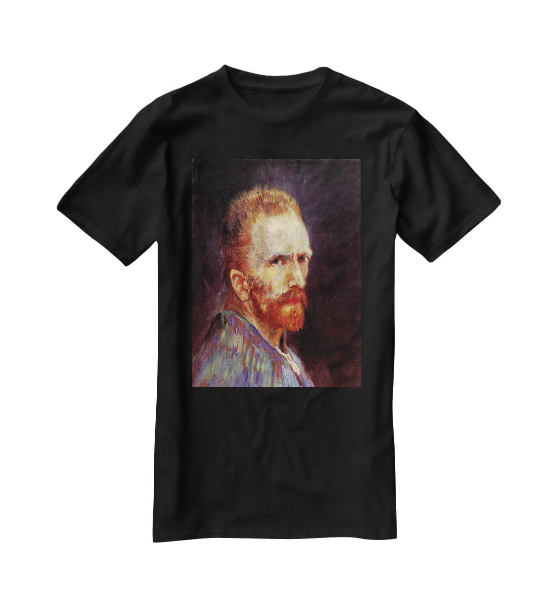 Self-Portrait 9 by Van Gogh T-Shirt - Canvas Art Rocks - 1