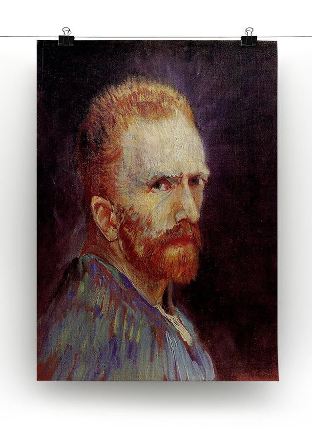 Self-Portrait 9 by Van Gogh Canvas Print & Poster - Canvas Art Rocks - 2