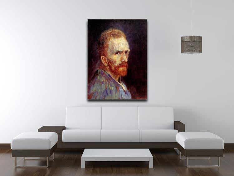 Self-Portrait 9 by Van Gogh Canvas Print & Poster - Canvas Art Rocks - 4