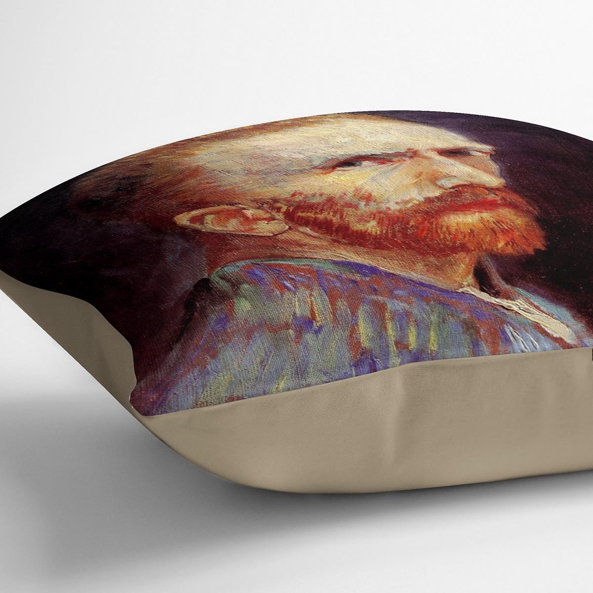 Self-Portrait 9 by Van Gogh Throw Pillow