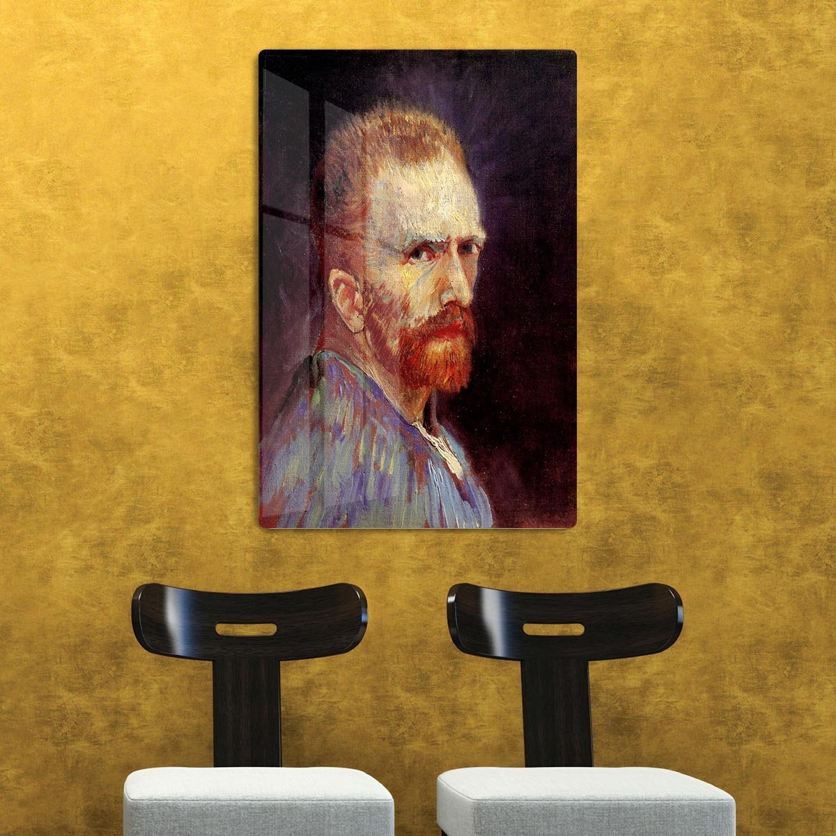 Self-Portrait 9 by Van Gogh HD Metal Print