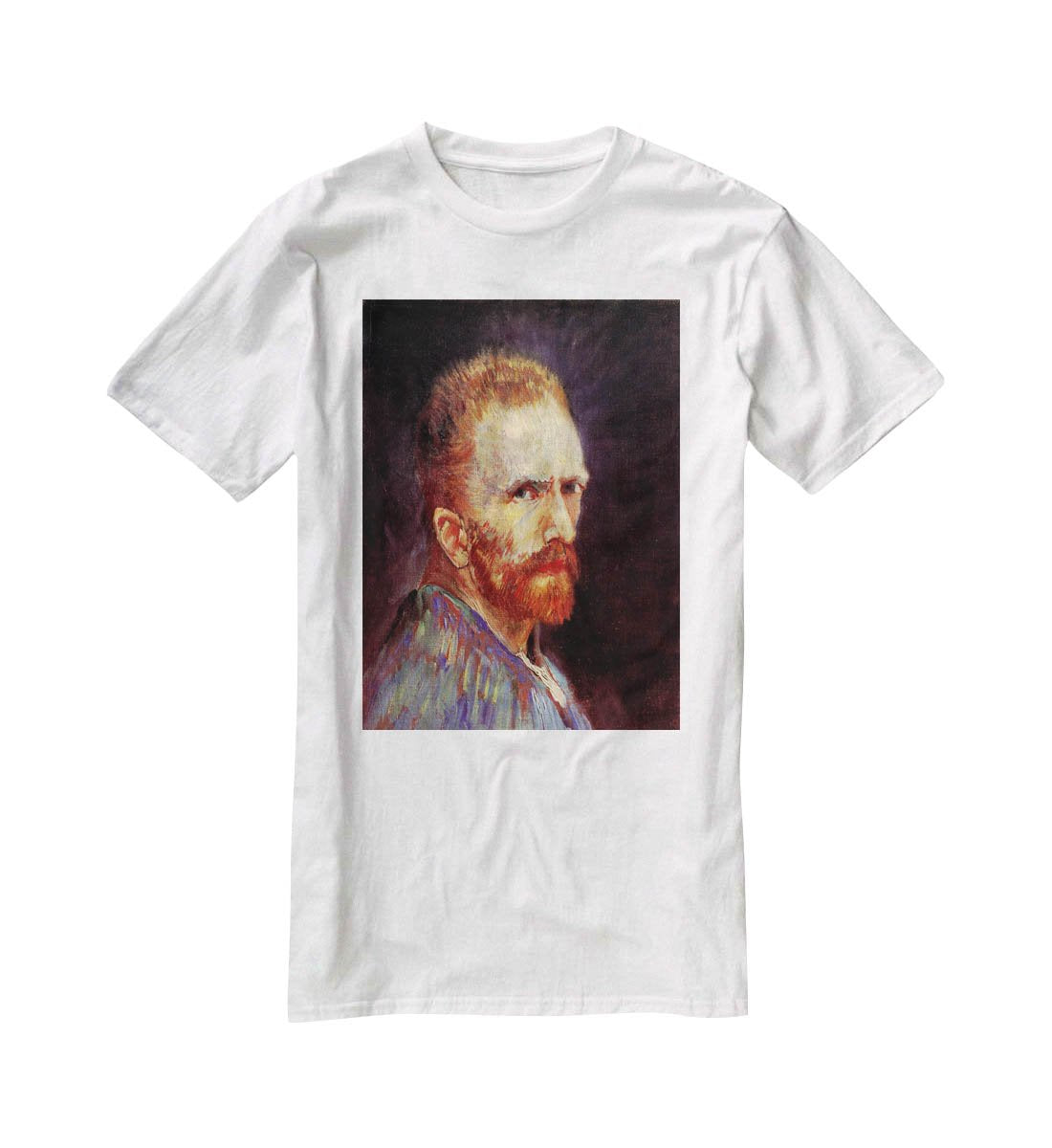 Self-Portrait 9 by Van Gogh T-Shirt - Canvas Art Rocks - 5