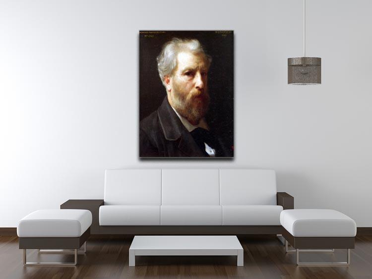 Self-Portrait Presented To M Sage By Bouguereau Canvas Print or Poster - Canvas Art Rocks - 4