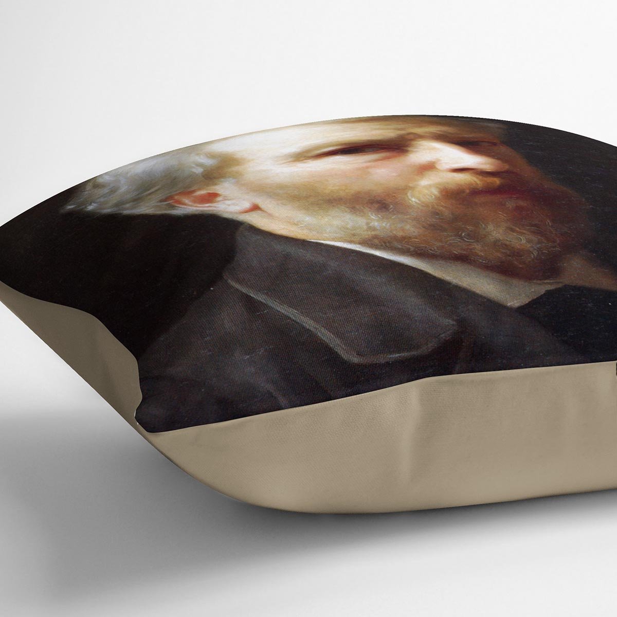 Self-Portrait Presented To M Sage By Bouguereau Throw Pillow