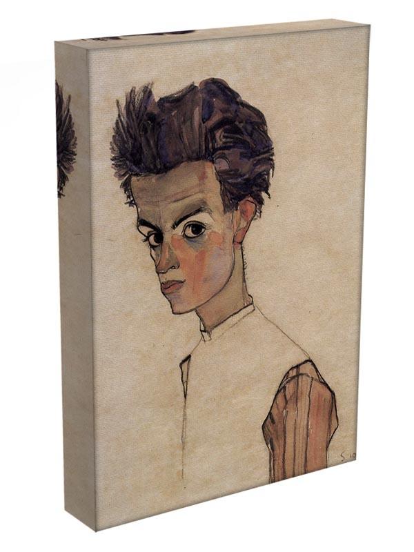 Self-Portrait by Egon Schiele Canvas Print or Poster - Canvas Art Rocks - 3