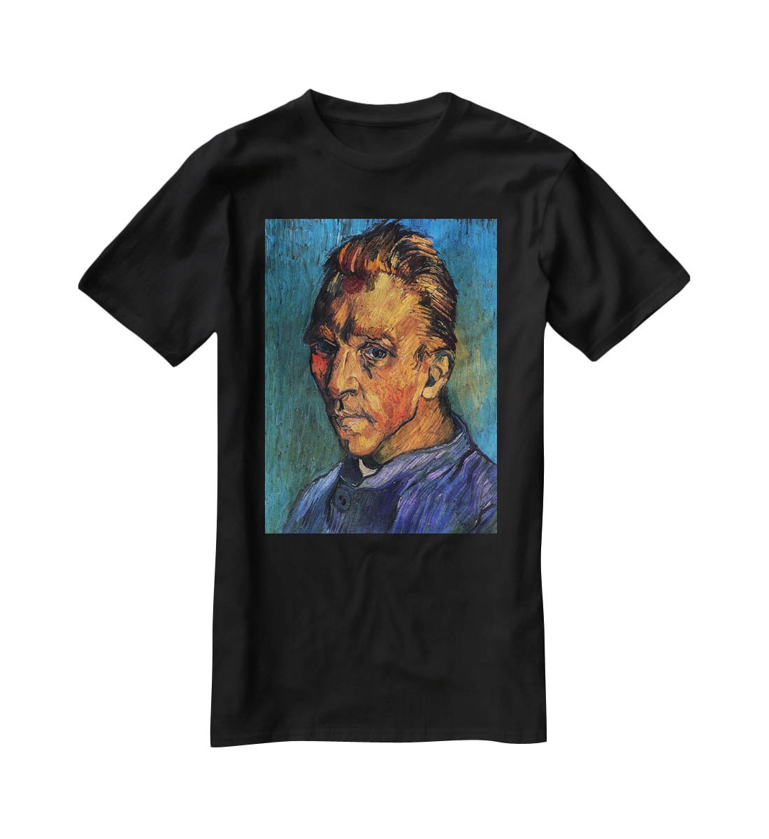 Self-Portrait by Van Gogh T-Shirt - Canvas Art Rocks - 1