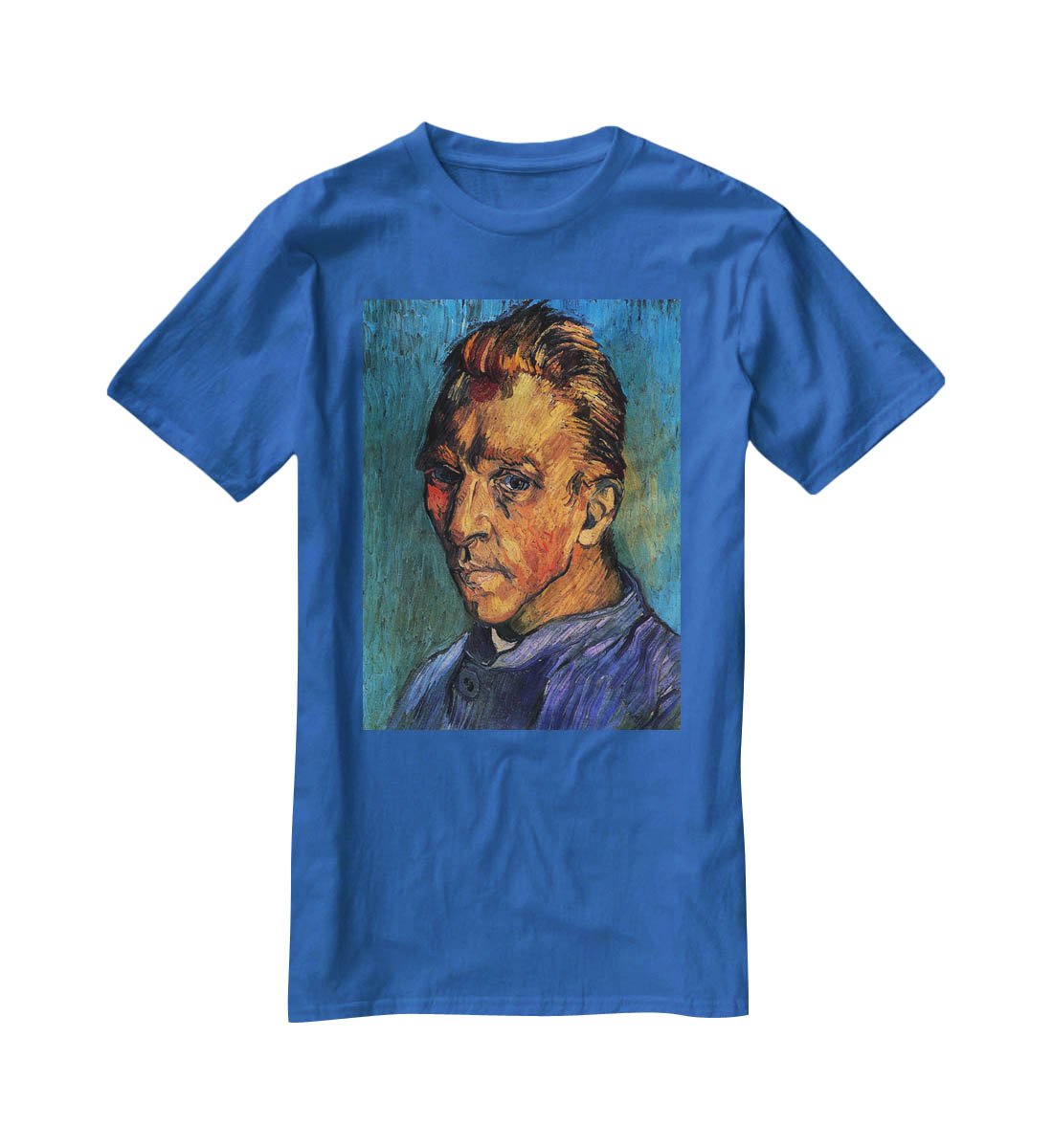 Self-Portrait by Van Gogh T-Shirt - Canvas Art Rocks - 2