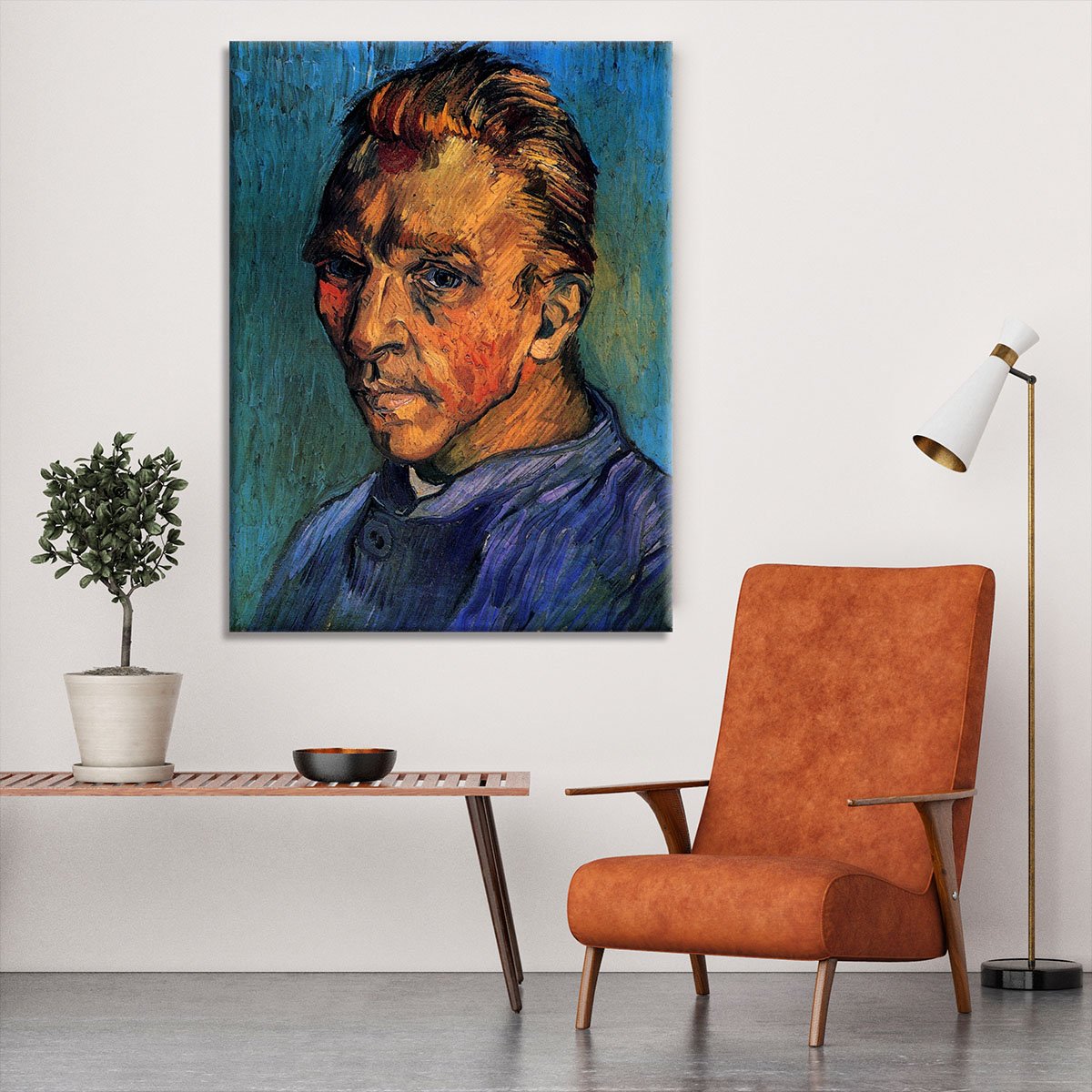 Self-Portrait by Van Gogh Canvas Print or Poster