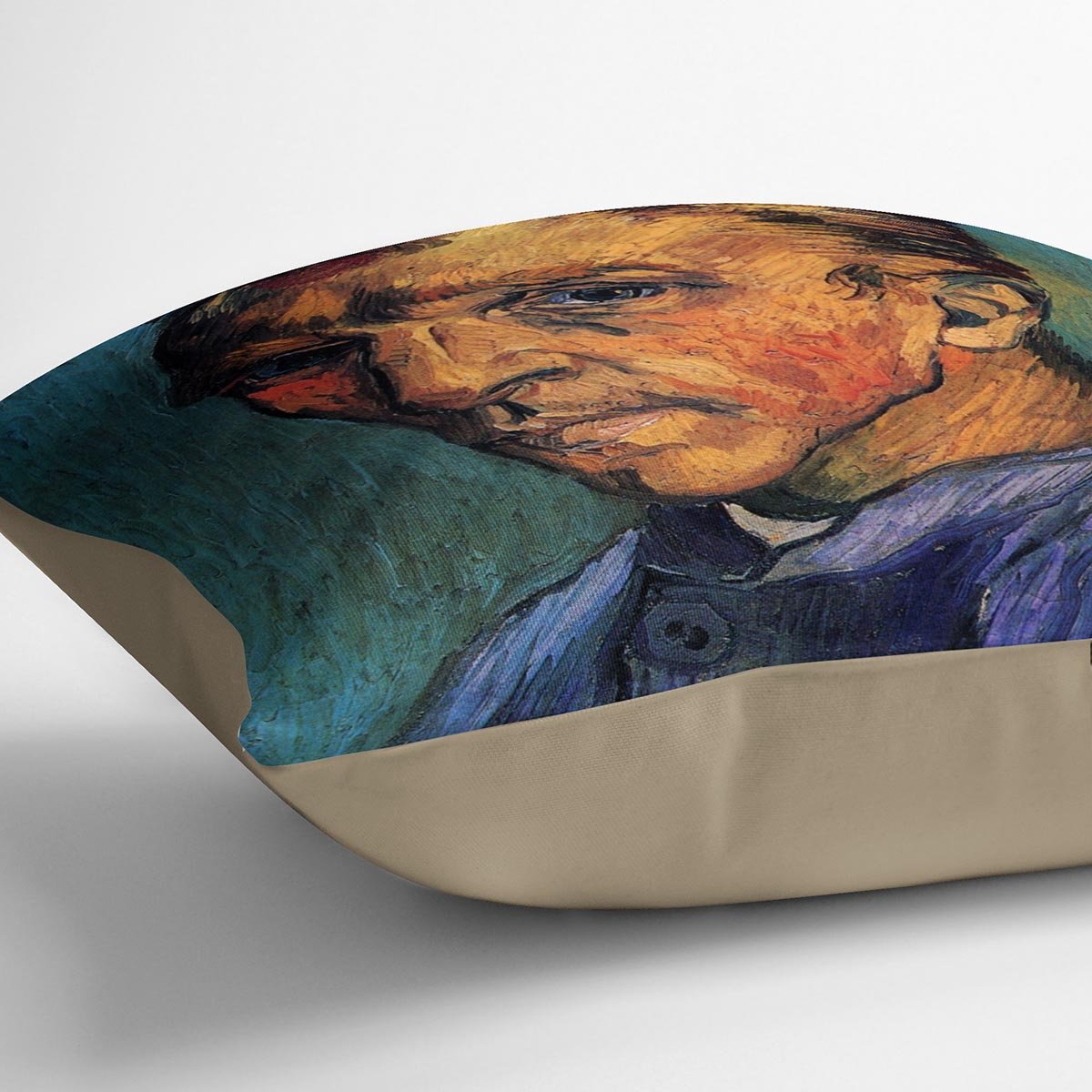 Self-Portrait by Van Gogh Throw Pillow