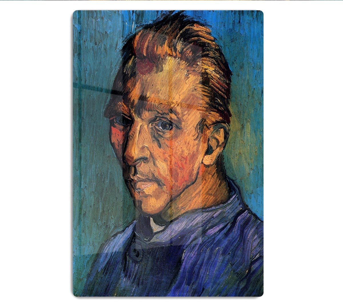 Self-Portrait by Van Gogh HD Metal Print