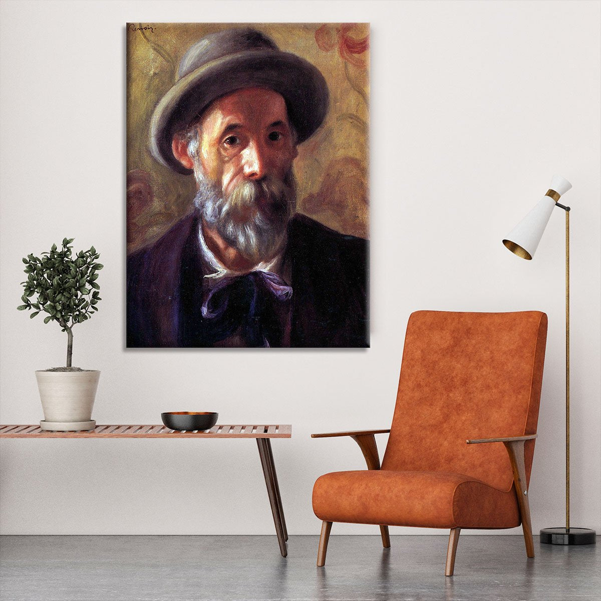 Self Portrait 1 by Renoir Canvas Print or Poster