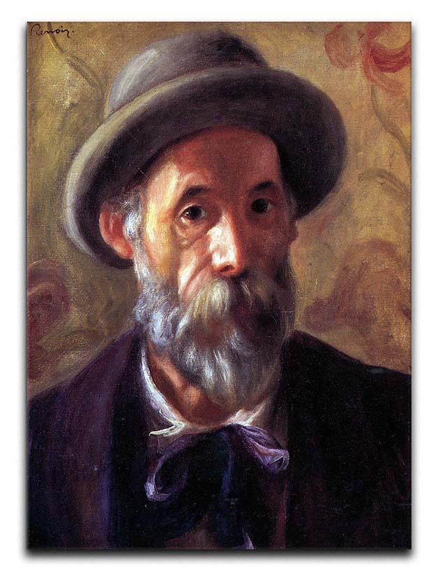 Self Portrait 1 by Renoir Canvas Print or Poster  - Canvas Art Rocks - 1