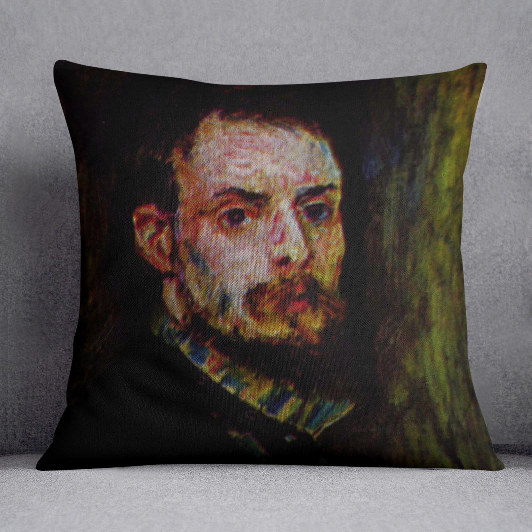 Self Portrait 2 by Renoir Throw Pillow