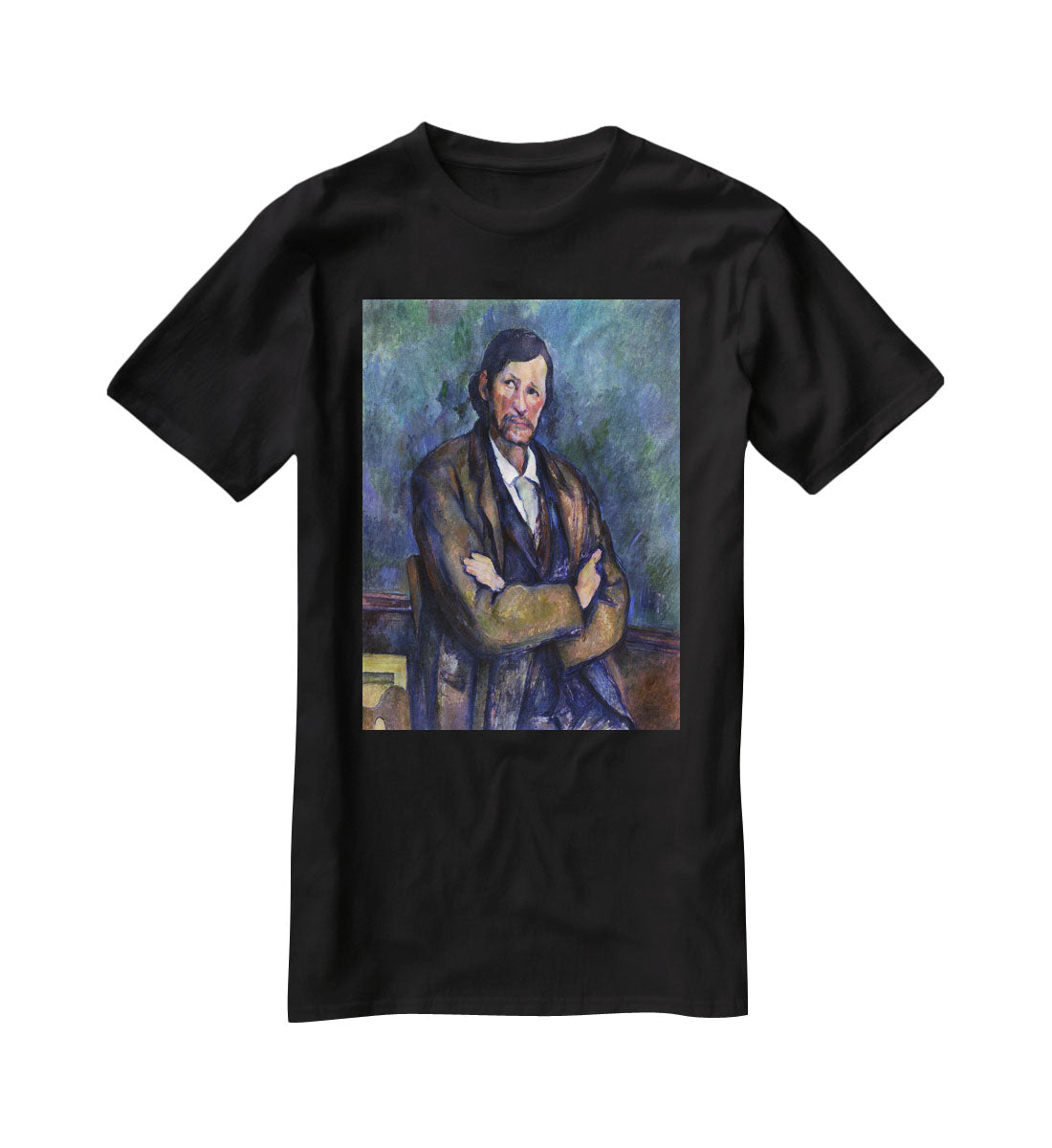 Self Portrait by Cezanne T-Shirt - Canvas Art Rocks - 1