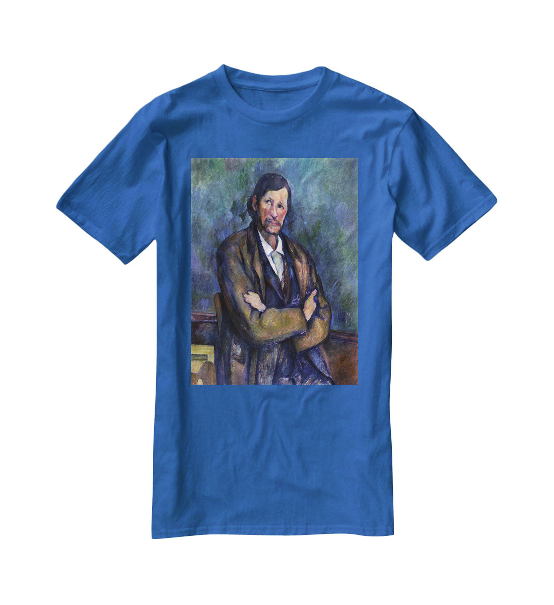 Self Portrait by Cezanne T-Shirt - Canvas Art Rocks - 2