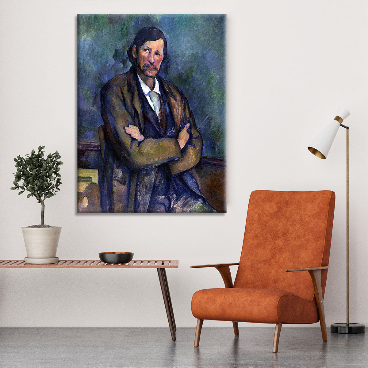 Self Portrait by Cezanne Canvas Print or Poster - Canvas Art Rocks - 6