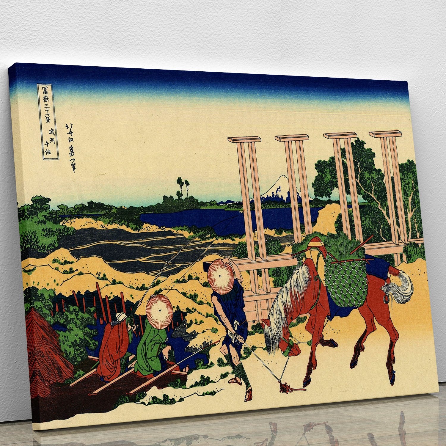 Senju by Hokusai Canvas Print or Poster