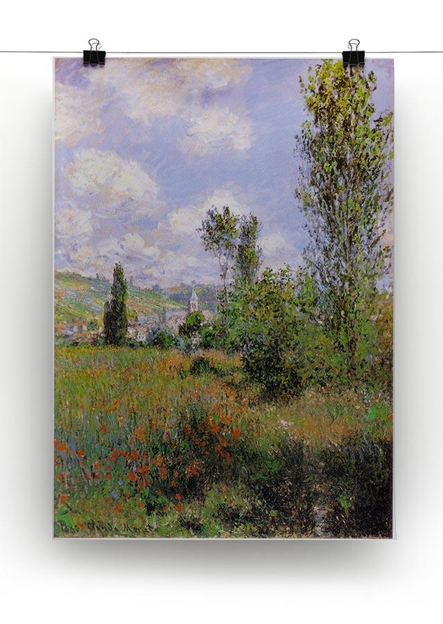 Sentier ile Saint Martin 1880 by Monet Canvas Print & Poster - Canvas Art Rocks - 2