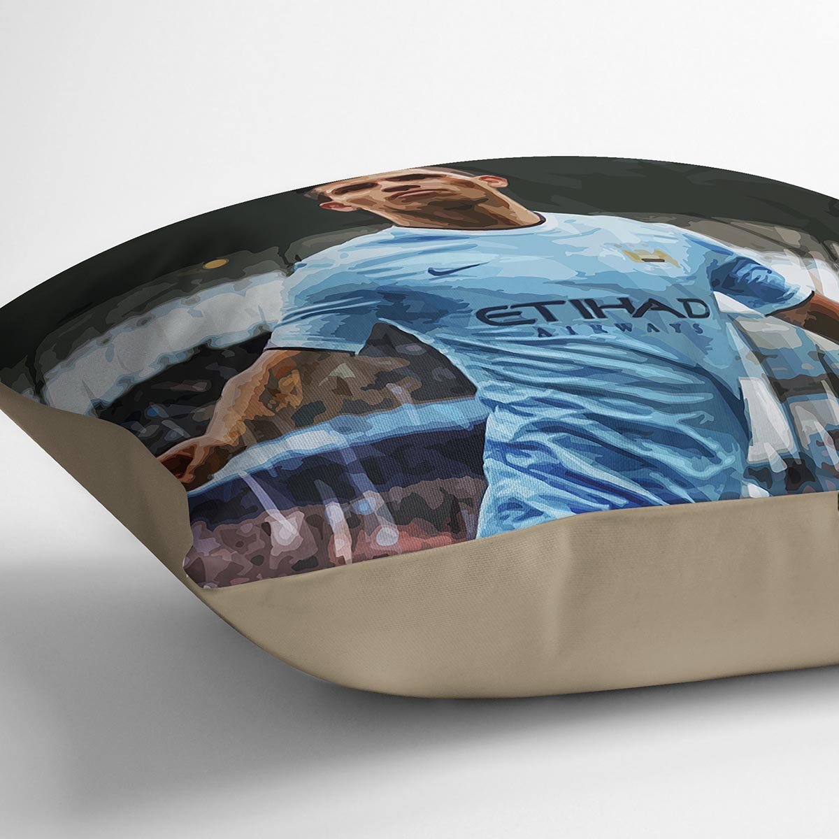 Sergio Aguero Manchester City Cushion
