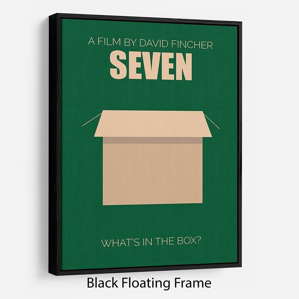 Seven Minimal Movie Floating Frame Canvas - Canvas Art Rocks - 1