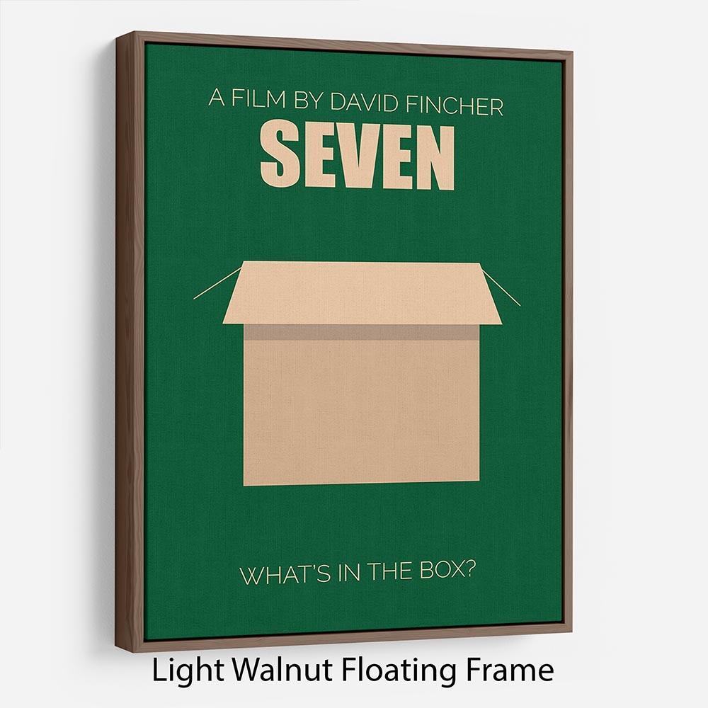 Seven Minimal Movie Floating Frame Canvas - Canvas Art Rocks - 7