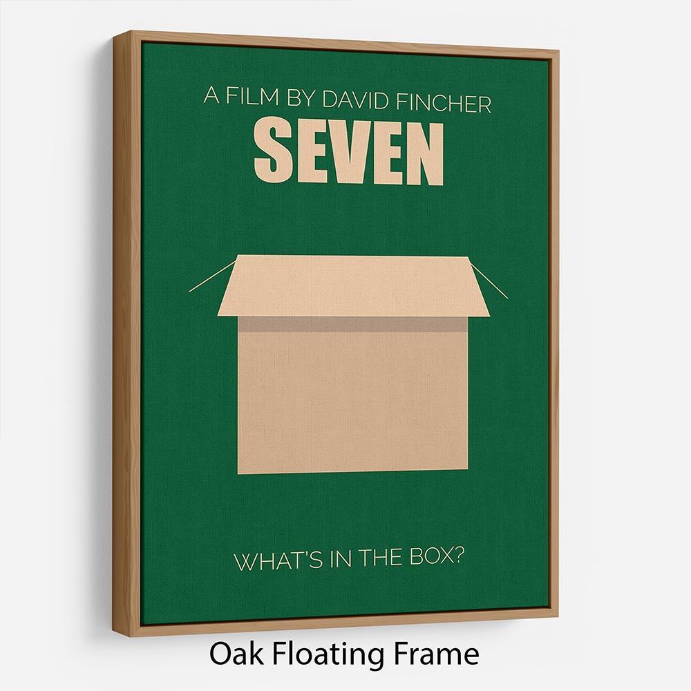 Seven Minimal Movie Floating Frame Canvas - Canvas Art Rocks - 9