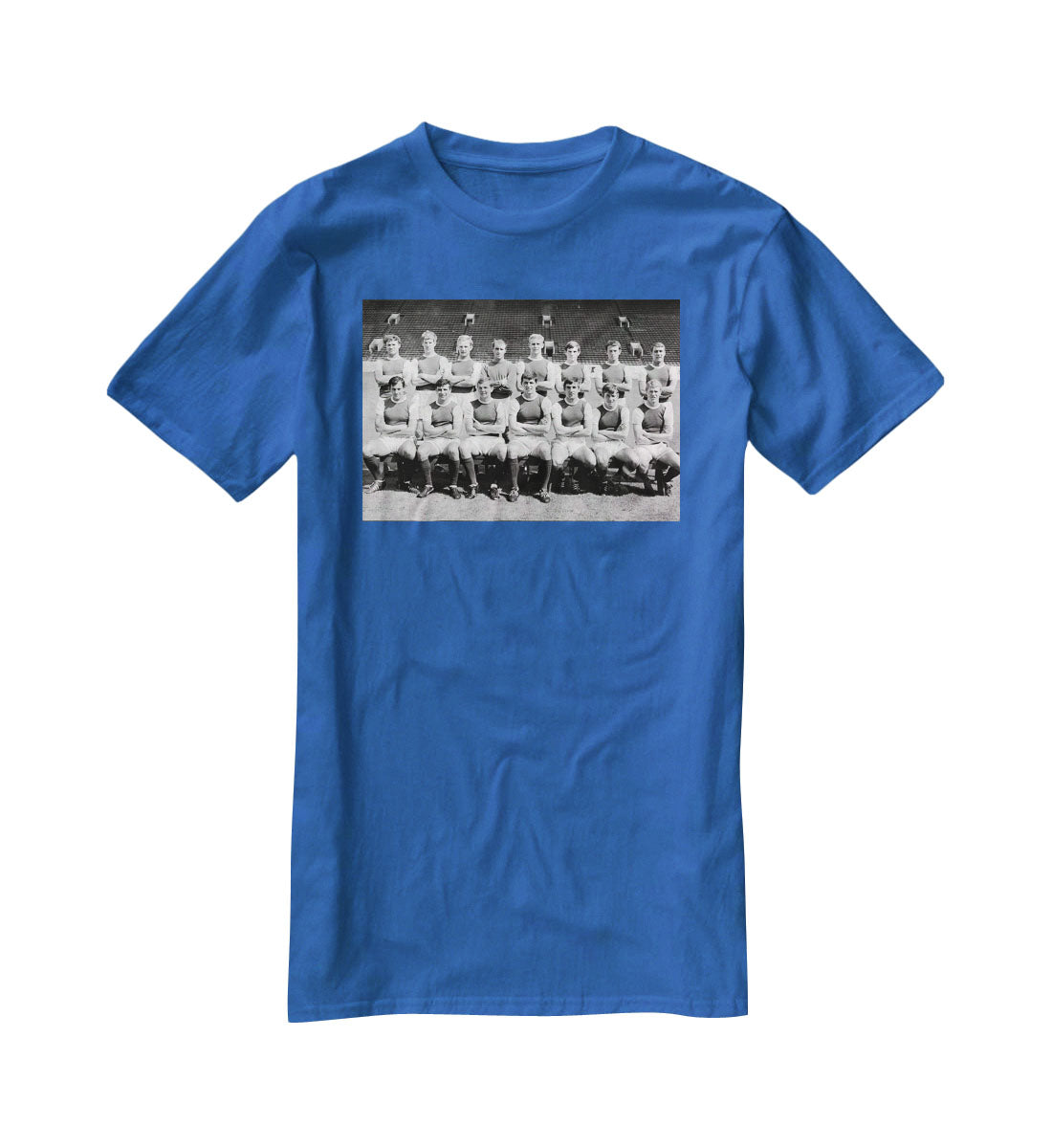 Sheffield Wednesday Football Club Team Photo 1967-68 Season T-Shirt - Canvas Art Rocks - 2