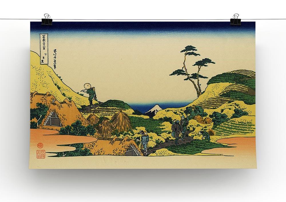 Shimomeguro by Hokusai Canvas Print or Poster - Canvas Art Rocks - 2