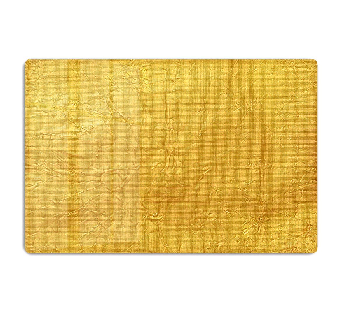 Shiny yellow leaf HD Metal Print - Canvas Art Rocks - 1